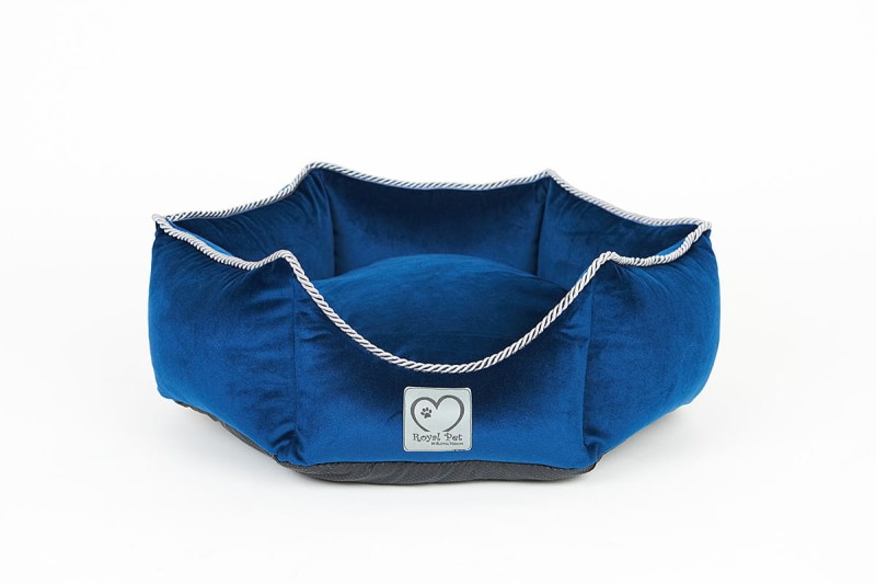 Legowisko Luxury Show Line Navy Blue 2.jpg