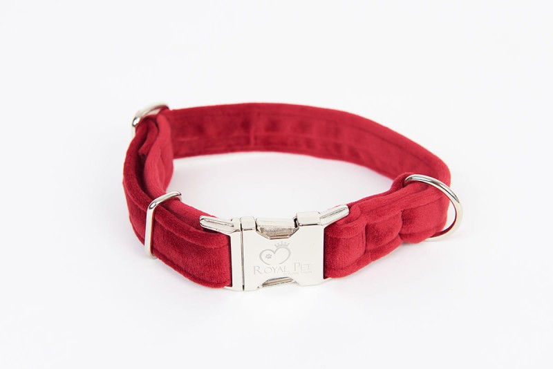 Obroża Luxury Royal Red.jpg