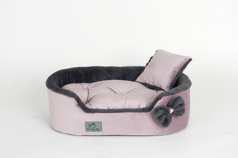 Legowisko Luxury Furry Georgeus Pink.jpg